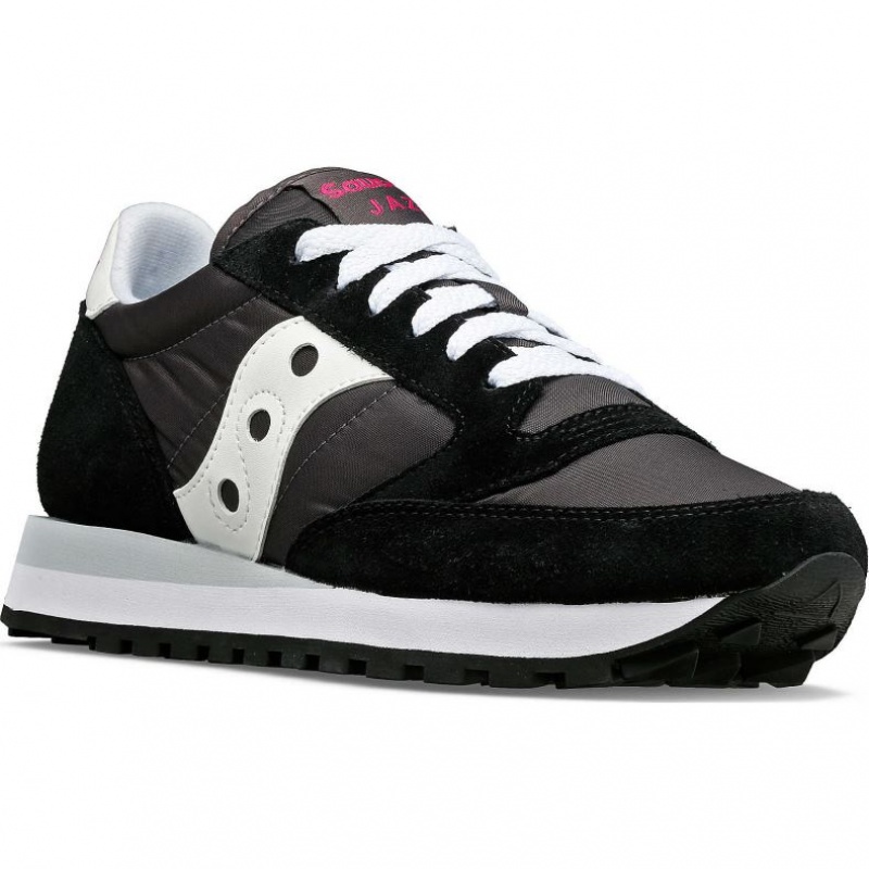 Trampki Saucony Jazz Original Damskie Czarne | PL-XQCZH