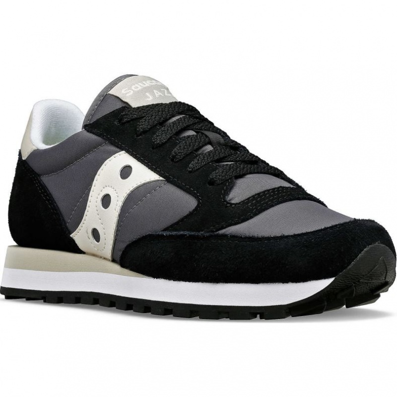 Trampki Saucony Jazz Original Damskie Czarne | PL-YPEBI