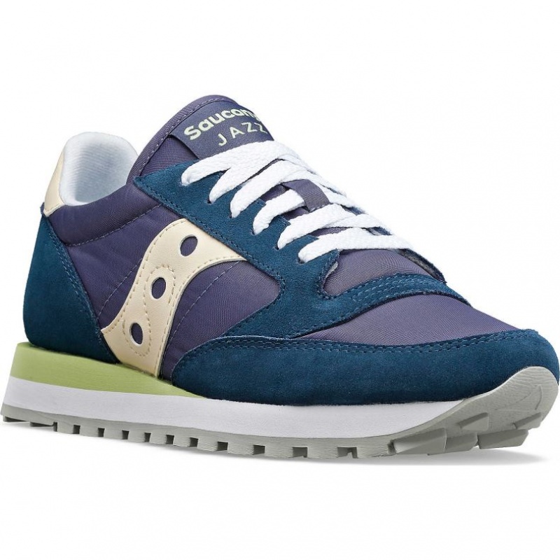 Trampki Saucony Jazz Original Damskie Granatowe | PL-HBERC