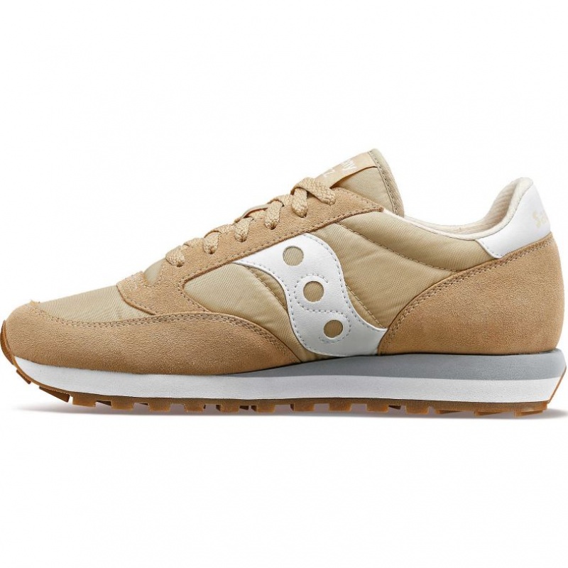 Trampki Saucony Jazz Original Męskie Beżowe | PL-YHPLJ