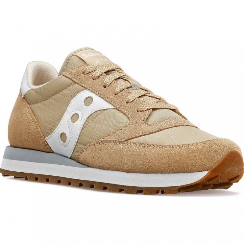 Trampki Saucony Jazz Original Męskie Beżowe | PL-YHPLJ