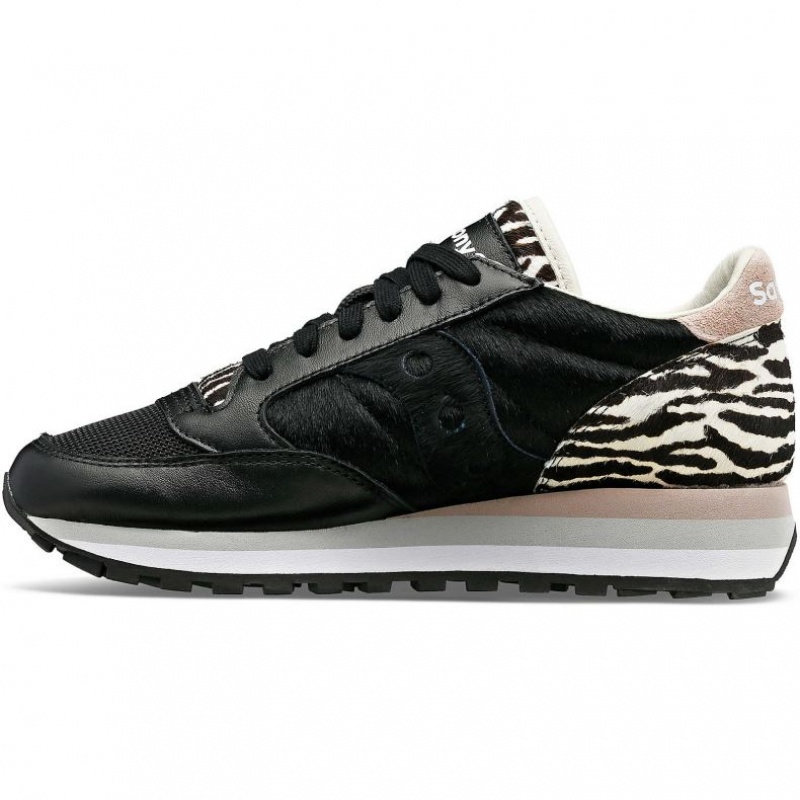 Trampki Saucony Jazz Triple Damskie Czarne | PL-ABNSV