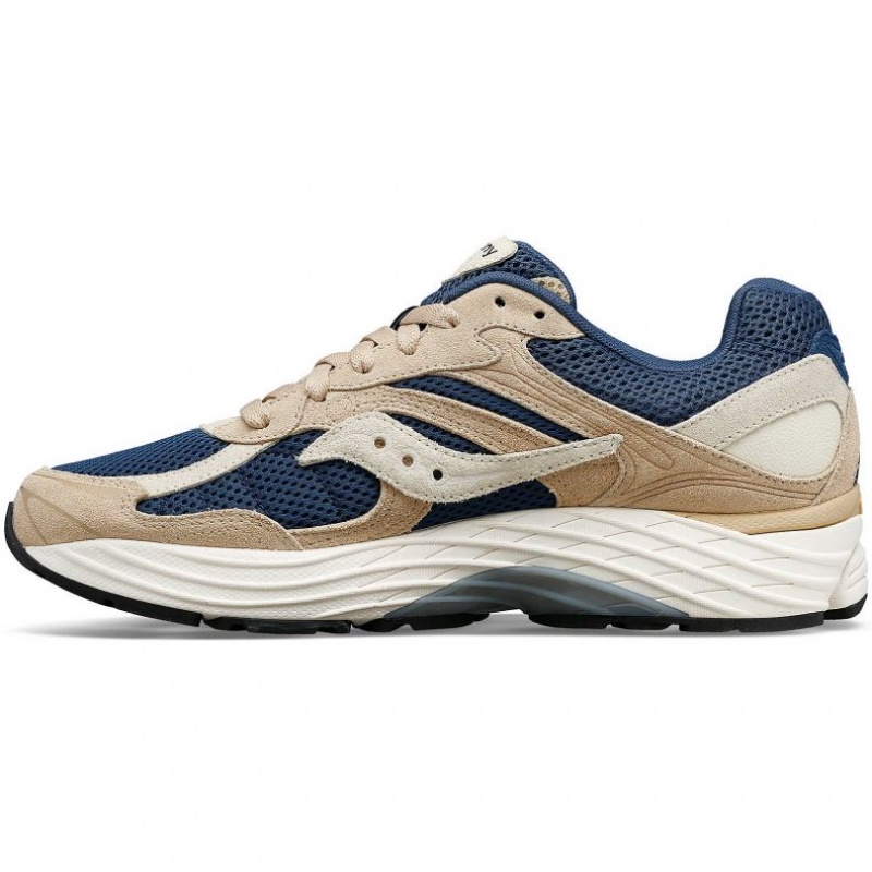 Trampki Saucony ProGrid Omni 9 Premium Męskie Beżowe Niebieskie | PL-MAPUY