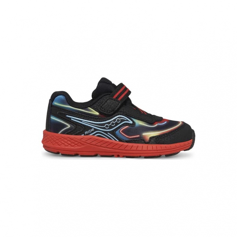 Trampki Saucony Ride 10 Jr. Małe Dziecko Czarne | PL-ZSFGH