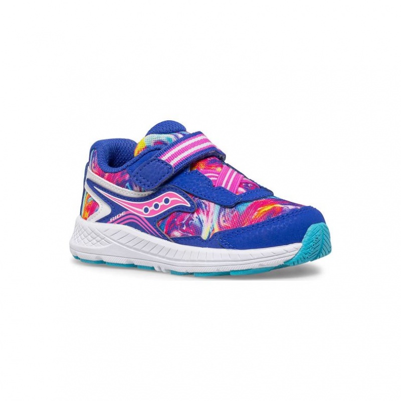 Trampki Saucony Ride 10 Jr. Małe Dziecko Niebieskie | PL-YULHM