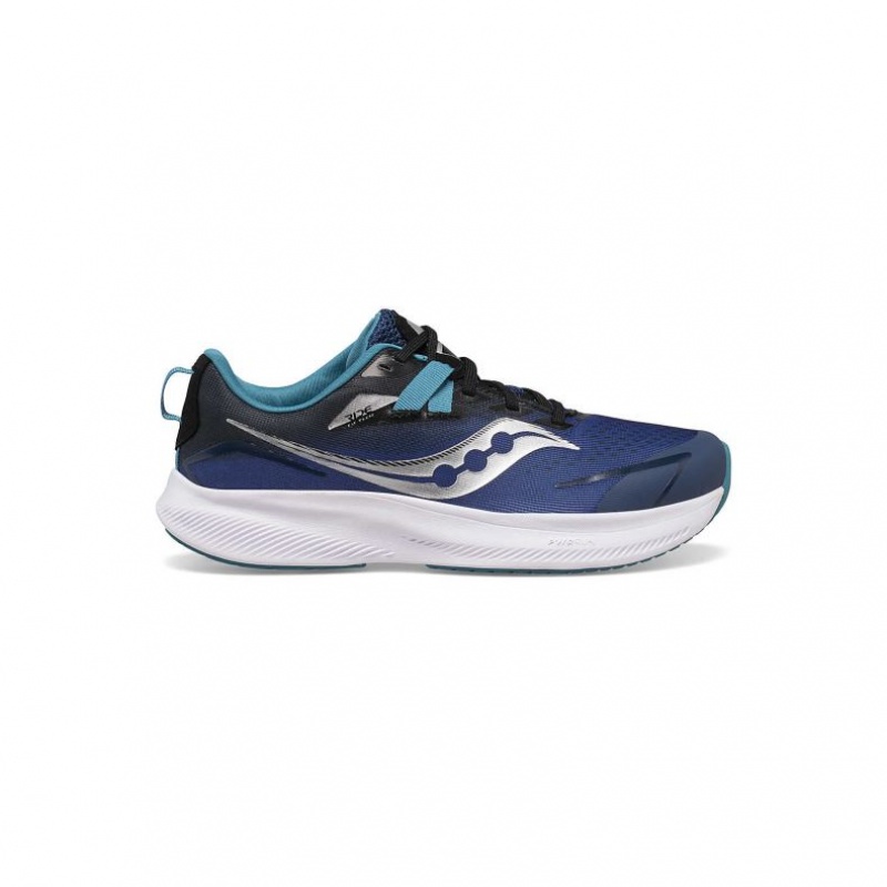 Trampki Saucony Ride 15 Duże Dziecko Niebieskie | PL-AIOHS