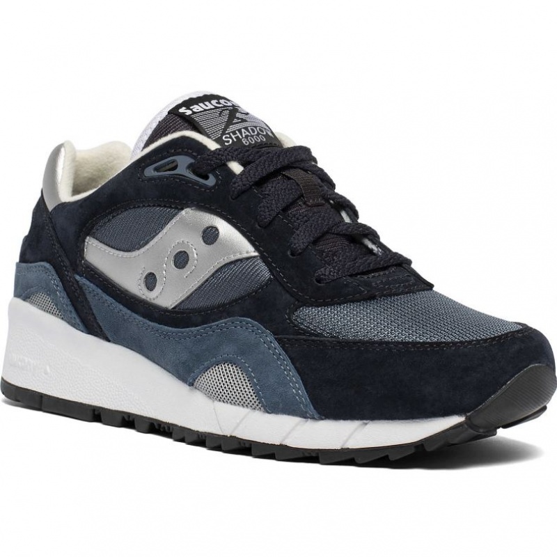 Trampki Saucony Shadow 6000 Damskie Granatowe Srebrne | PL-LIMDO