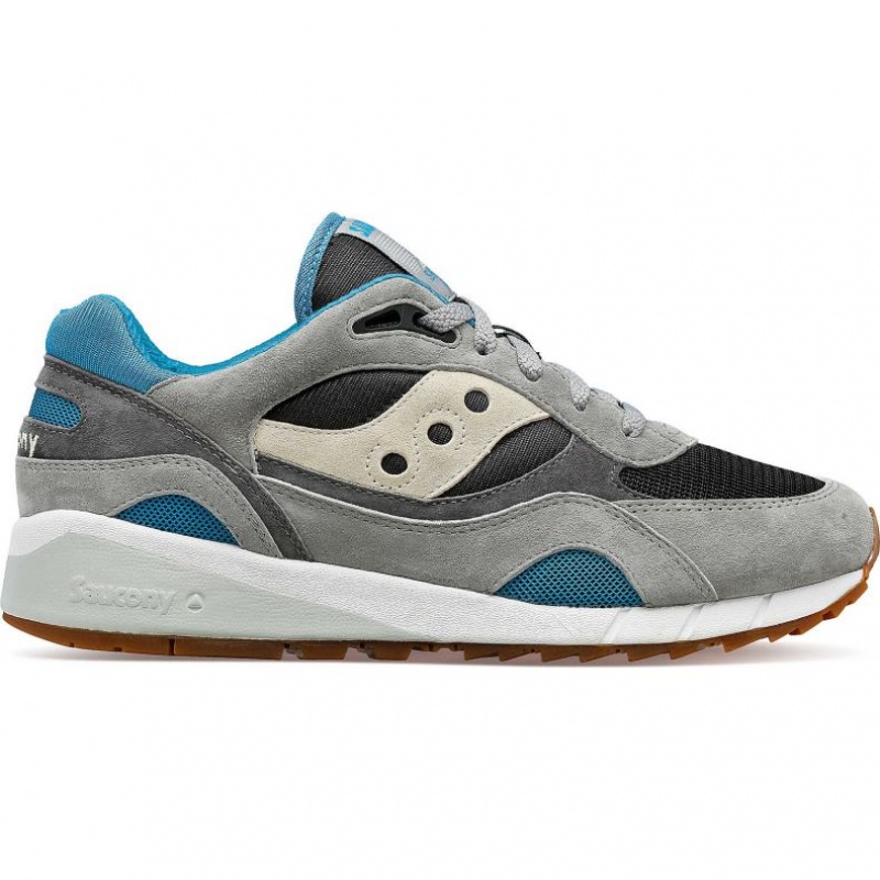 Trampki Saucony Shadow 6000 Damskie Szare Czarne | PL-BSEZQ