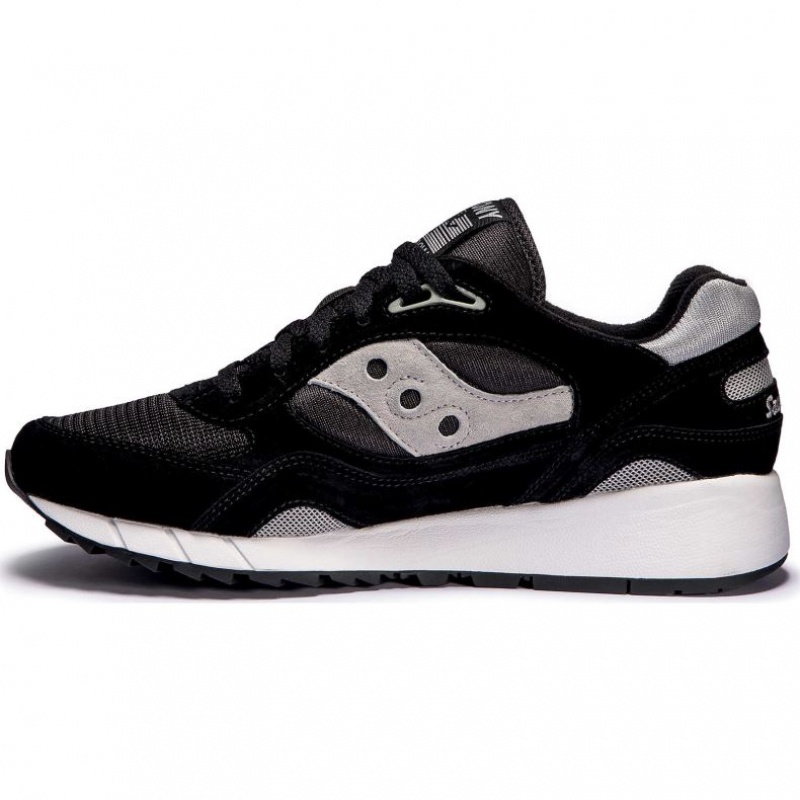 Trampki Saucony Shadow 6000 Męskie Czarne Srebrne | PL-BCTKZ