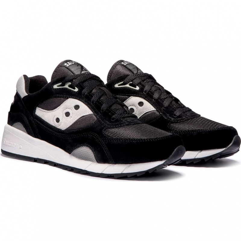 Trampki Saucony Shadow 6000 Męskie Czarne Srebrne | PL-BCTKZ