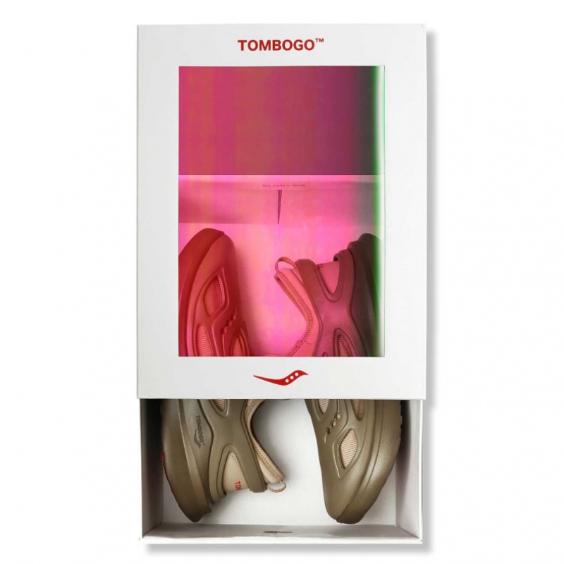 Trampki Saucony TOMBOGO™ x Butterfly Damskie Brązowe | POLSKA-HTNYO